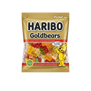 Caramelle Haribo - Orsetti d'Oro Gusto Frutta Assortiti HALAL - 100g
