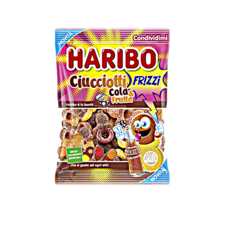 Caramelle Haribo - Ciucciotti Cola&Frutta Frizzanti - 160g