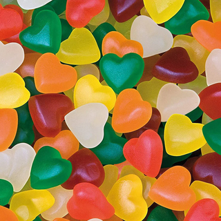 Caramelle Haribo - Cuori Tenere Colorati - 1kg