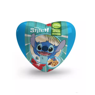 Stitch Cuore con Biscotti al Cacao e Sorpresa Colori Assortiti - 11g