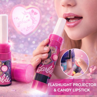 Rossetto Barbie a Caramelle con Torcia Proiettore - 14g