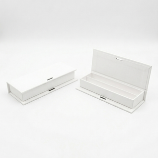 SudTime - Scatola Degustativa Rettangolare Bianco Apertura a libro - 16x5,5x3 (MINIMO 10PZ)
