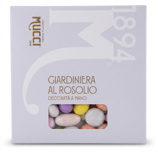 Confetti Mucci - Fruttini Ripieni di Rosolio Analcolico al Cioccolato Fondente - 500g
