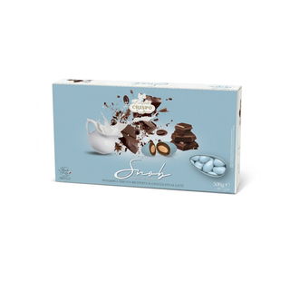 Confetti Crispo - Ciocomandorla Snob Celeste Polvere al Cioccolato al Latte - 500g