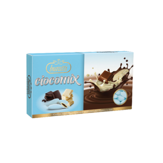 Buratti - Ciocomix Confetti al Cioccolato Bianco e Latte Azzurro - 1kg