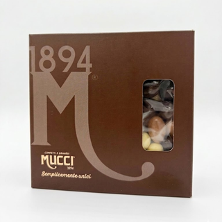 Confetti Mucci - Dragées Ciocomandorla Tris Cioccolati - 500g