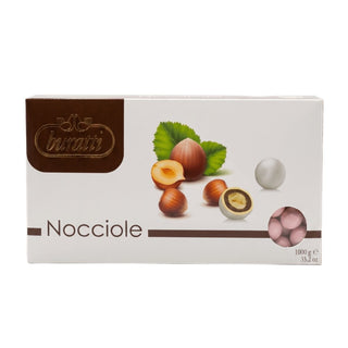 Confetti Buratti - Tenerezze alla Nocciola colore Rosa - 1Kg
