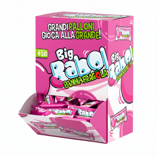 The Big Babol Panna e Fragola incartate singolarmente 1pz