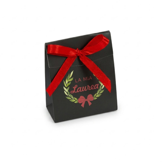 Baratti - Scatola Laurea Nera "La Mia Laurea" 12pz - 8x10,3