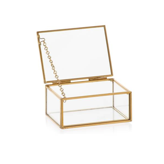 Likò - Terrarium Cover Box Gold - 9,2x6,7x4,2