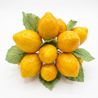 Caruso - Mazzetto da 12pz Limoni Artificiali per Decorazioni - 2,7x2cm