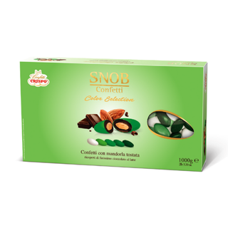 Confetti Crispo - Ciocomandorla Snob Selection Color Sfumati Verde - 1kg