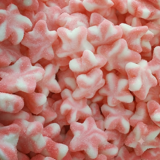Caramelle Biribao - Stelle Rosa Zuccherate Rosa - 1kg