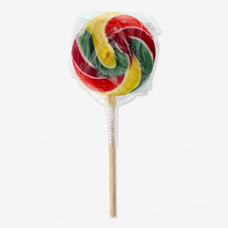 Caramelle Papillon - Lecca Lecca Maxi Girella Multicolor Arcobaleno - 60g