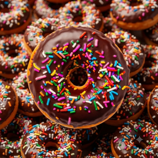 Maxtris Donuts Cacao Saveur Chocolat 6 pcs