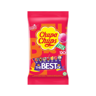 Busta Chupa Chups 120 Lecca Lecca ai Gusti Assortiti
