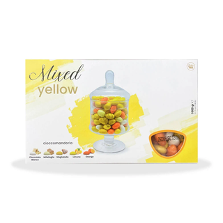 Confetti Orefice - Mixed Yellow Sfumati Ciocomandorla Giallo ai gusti Assortiti - 1kg