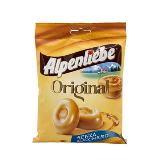 Caramelle Alpenliebe Colate incartate singolarmente Senza Zuccheri e Senza Glutine - 80g