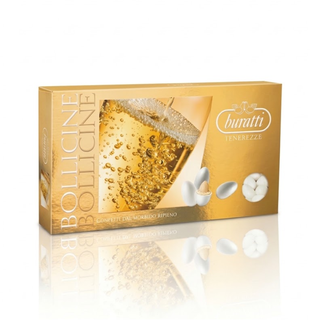 Confetti Buratti - Ciocomandorla Tenerezze Bollicine Bianchi - 1kg