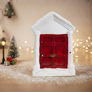 1pz Mini Porta Decorativa Dell'Elfo di Natale