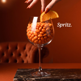 Confetti Maxtris - Mixology al Cioccolato Fondente Ripieno al Gusto Spritz , Arancione -