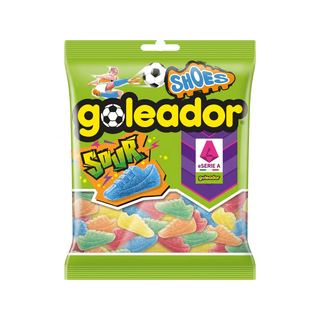 1pz Goleador Caramella Gommosa Scarpa da Calcio Mix Frutta Senza Glutine - 160g