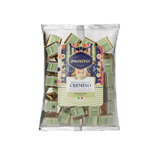 Cioccolato Maxtris - Busta Cremino Pistacchio - 1kg