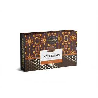 Cioccolato Maxtris - Astuccio Napolitain con Mini Tavolette Cioccolato Fondente 70% - 500g
