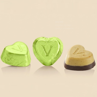 Cioccolato Venchi - Cuore Oro Valentines Pistacchio & Fondente - 8.2g