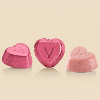 Cioccolato Venchi - Cuore Oro Valentines Lampone e Cioccolato Rosa - 8.2g