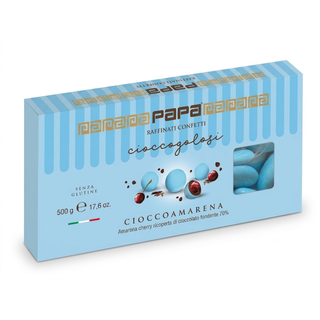 Confetti Papa - Ciocco Amarena Celeste, Senza Glutine - 500g