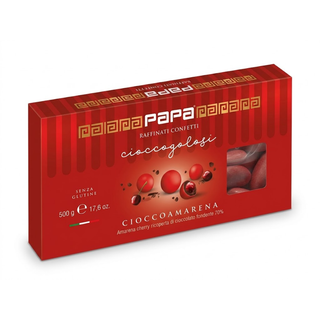 Confetti Papa - Ciocco Amarena Rosso, Senza Glutine - 500g