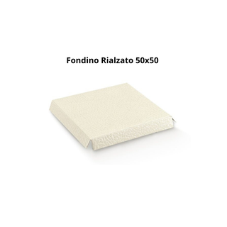 Scotton - Fondo Rialzato Fibra Bianco - 50x50 10pz