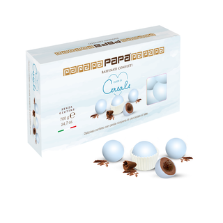 Papa - Cuor di Cereale Celeste Carta da Zucchero con Pirottini inclusi - 700g