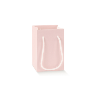 Scotton - Shopperbox Cordino Fibra Rosa 10pz - 11x11x17cm