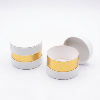 Mini Scatola Tonda in tessuto 6x4cm (SCEGLI IL COLORE)