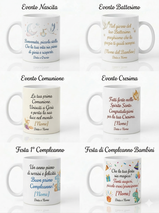 Tazze Personalizzate per il tuo evento! (MINIMO 20PZ)