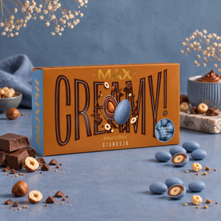 Confetti Maxtris - Ciocomandorla Max Creamy Gianduja Carta da Zucchero - 1kg