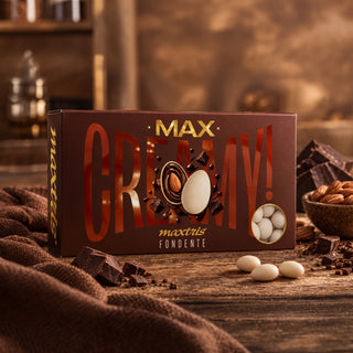 Confetti Maxtris - Ciocomandorla Max Creamy Fondente Tortora - 1kg