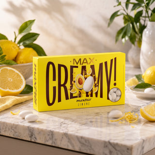 Confetti Maxtris - Ciocomandorla Max Creamy Limone Bianco - 1kg