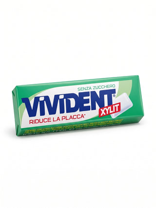 1pz Chewing Gum Vivident Verde XYLIT Senza Zucchero - 13,5g