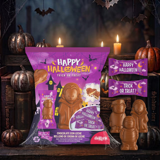 1pz Cioccolatini Halloween Incartati Singolarmente Senza Glutine - 80g