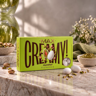 Confetti Maxtris - Ciocomandorla Max Creamy Pistacchio Bianco - 1kg