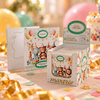 Cioccolato Maxtris - 1pz Tavoletta di Cioccolato a Latte Compleanno - 70g