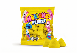 Top Mallow Marshmallow Palla Gialla - 500g