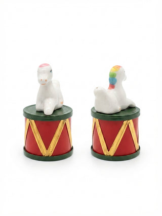 Statuina Unicorno con base Tamburo, - 5.5cm