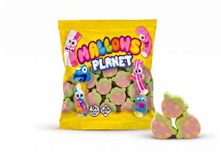 Top Mallow Marshmallow Forma Fragola - 500g