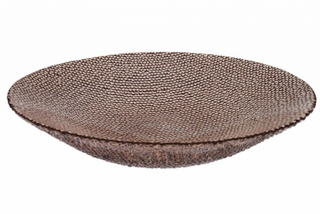 Brandani - CENTROTAVOLA DROP MOKA VETRO 30cm