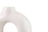 Vaso in ceramica Bianco Matte - Catologo Garpe - 26x9x27 Cm