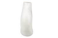 Vaso in ceramica Bianco Matte - Catologo Garpe - 26x9x27 Cm